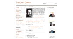 Desktop Screenshot of edwood.the-croc.com